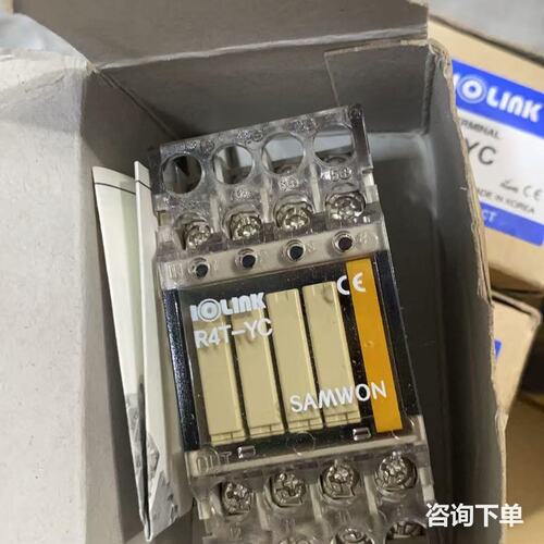 全新原装韩国三元四位继电器模组 R4T-YC 24V 单价5