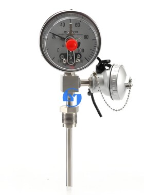 电接点远传双金属温度计JY-WTYY-1020-X/1021-X/1025-X就地温度表