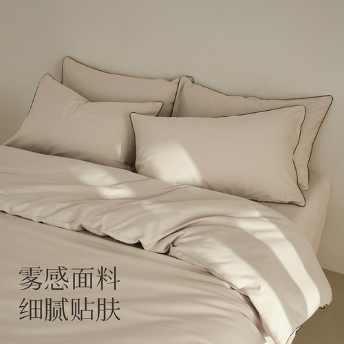 音色家居全棉磨毛四件套纯棉秋冬加厚床笠款床品套件2025年新款