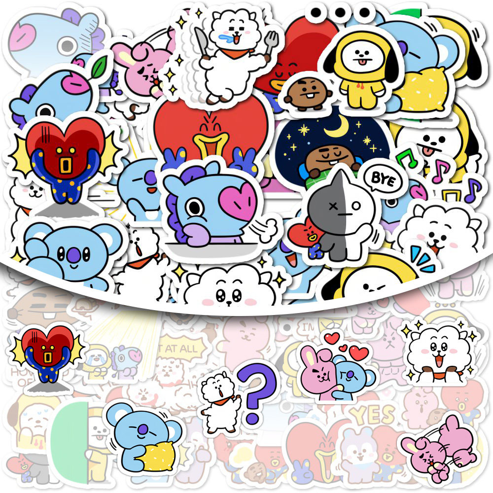 BT21 韩国防弹少年团BTS贴纸/立体贴纸