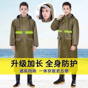 长款雨衣男女成人全身防暴雨连体耐磨户外徒步防汛专用一体式雨服