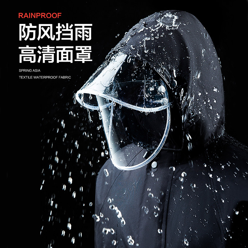 摩托车雨衣套装男款全身防暴雨外卖骑手分体式电动骑行雨裤防雨服