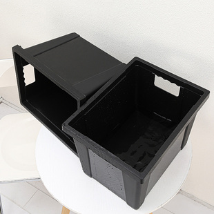 法式醒花桶塑料泡水桶鲜花插花养花桶花店专用大号蓄水桶花艺资材