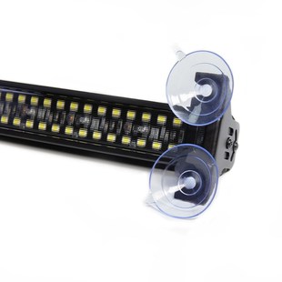 汽车后挡风玻璃LED吸盘爆闪灯高亮车内长条警示闪光远光狗反击灯