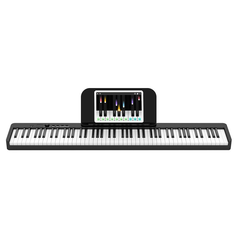 可折叠电子钢琴专业版88键初学者便携式宿舍练习键盘幼师成人家用