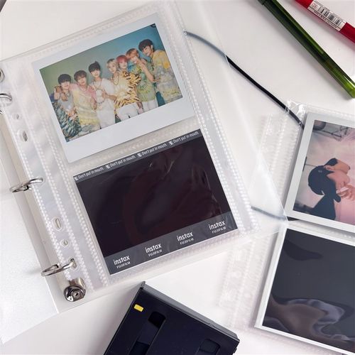 5寸拍立得宽幅wide宝丽来相册活页夹照片收纳相片收纳册