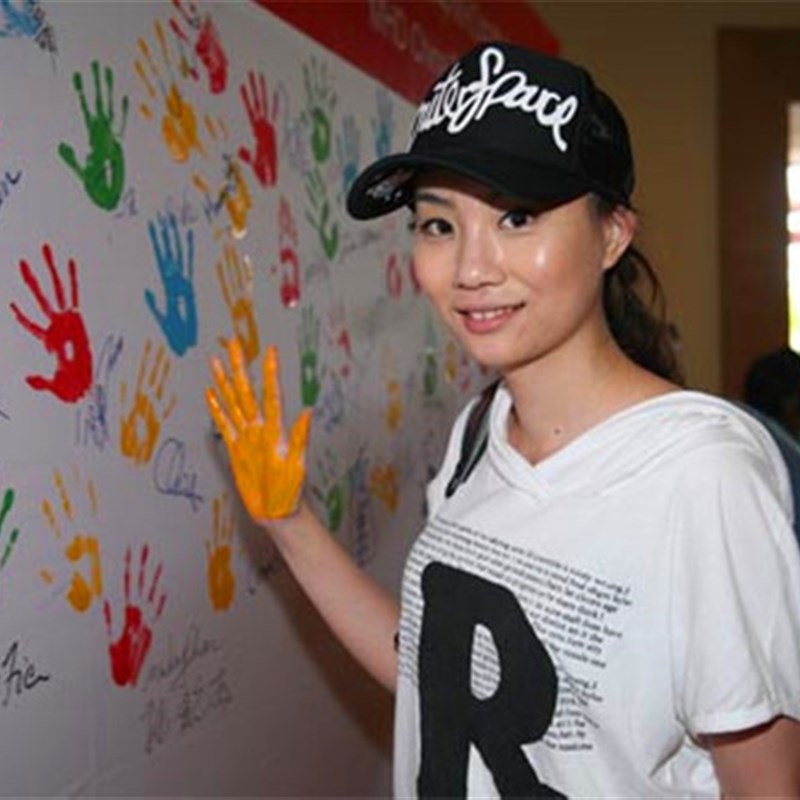 特大号印台手掌印脚印加大印泥 方形超大号 红色/蓝黑空白多色