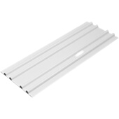 加厚衣柜移门轨道双排轮滑槽卫生间钛合金推拉门上下滑轨趟门吊滑