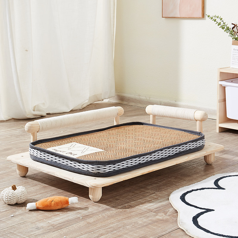 猫窝狗床四季通用实木狗窝网红宠物床实木围栏床小型犬猫床宠物窝,宠物/宠物食品及用品,狗窝/屋/帐篷/沙发,淘宝优惠券,粉丝福利购,淘宝优惠卷