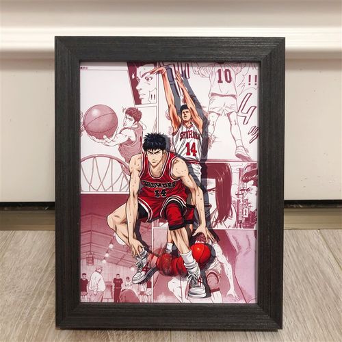 【咪酱三井寿合集】灌篮高手咪酱办公桌卧室摆台相框海报挂画纪念