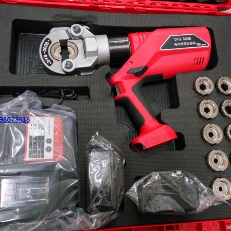 DYQ-300B德克液压钳电动充电18V压线钳压接钳 DYQ-400C DYQK-25B