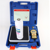 定量加氟 R134A加液电子称制冷剂 高精度电子秤空调冷媒R410a R22