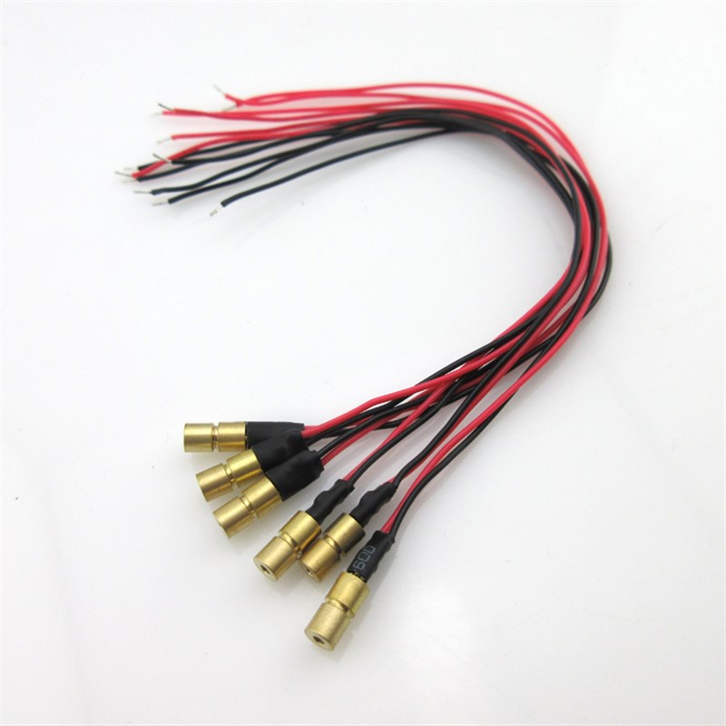 850nm5mW10mW点状激光模组4mm小尺寸激光头红外点状激光发射器