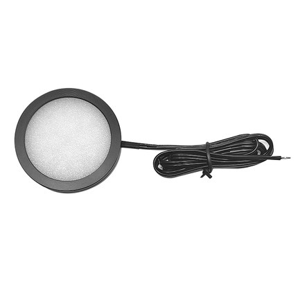 超薄迷你12V/24V LED射灯吸顶免开孔橱柜房车展柜酒柜镜面明装LED