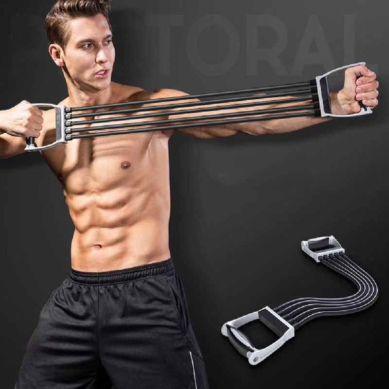1pc Spring Exerciser Abdomen Exercise Band  Exercise Cords
