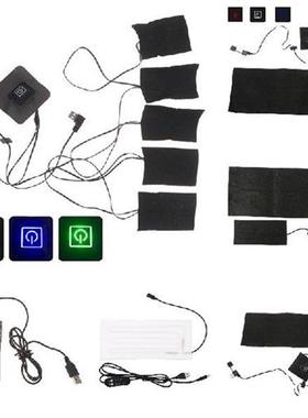 124pcs 5V Carbon Fiber Heating Pad Hand Warmer USB