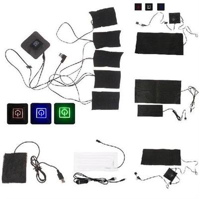 124pcs 5V Carbon Fiber Heating Pad Hand Warmer USB