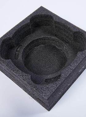 黑色珍珠棉泡沫板材切割定做EPE泡棉内衬填充防震黑色泡沫棉现货