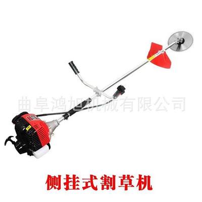 四行程割稻谷机揹负式园林除草机器农用揹负式割草机