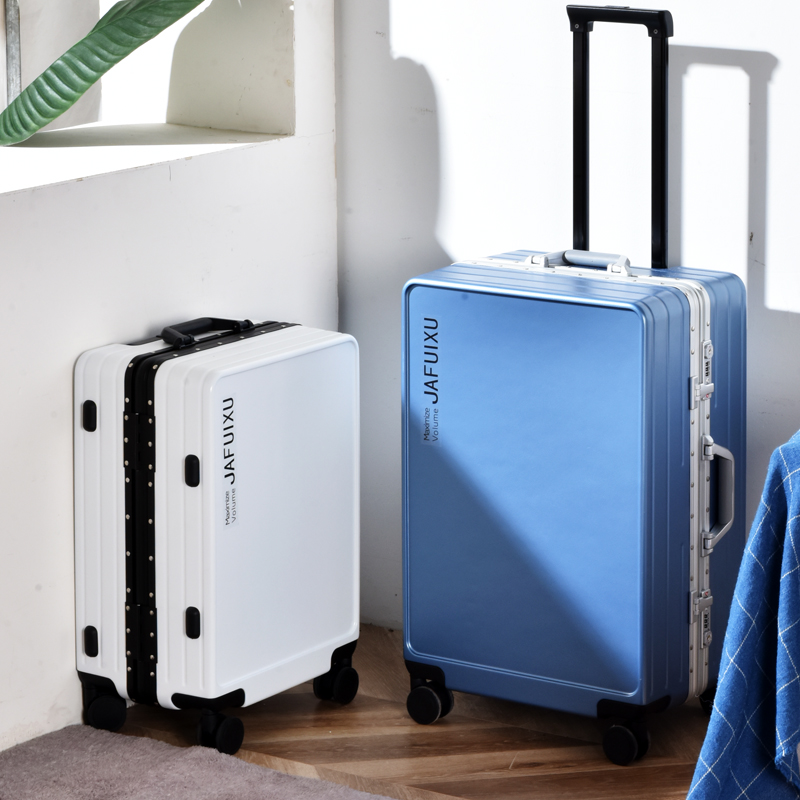 新款铝框行李箱万向轮旅行箱20登机皮箱子男生26密码拉杆箱女24寸