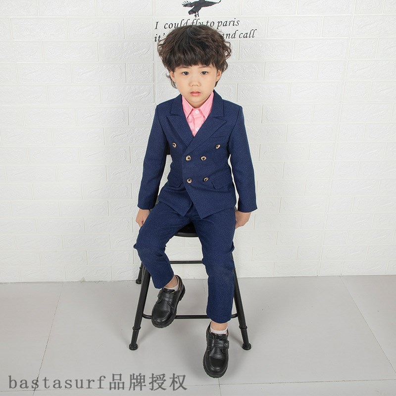 Autumn and winter boys suit suit 2 boys suit 2 sets 5 chi