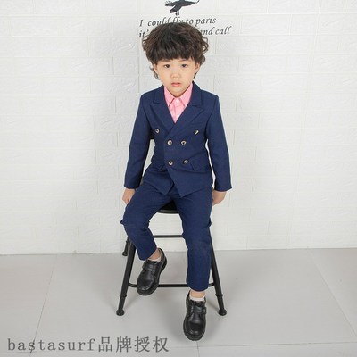 Autumn and winter boys suit suit 2 boys suit 2 sets 5 chi