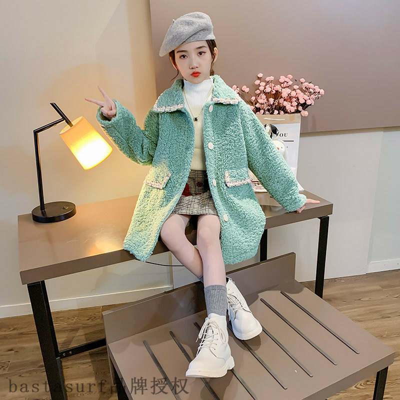 Girls autumn and winter coat Korean version foreign style