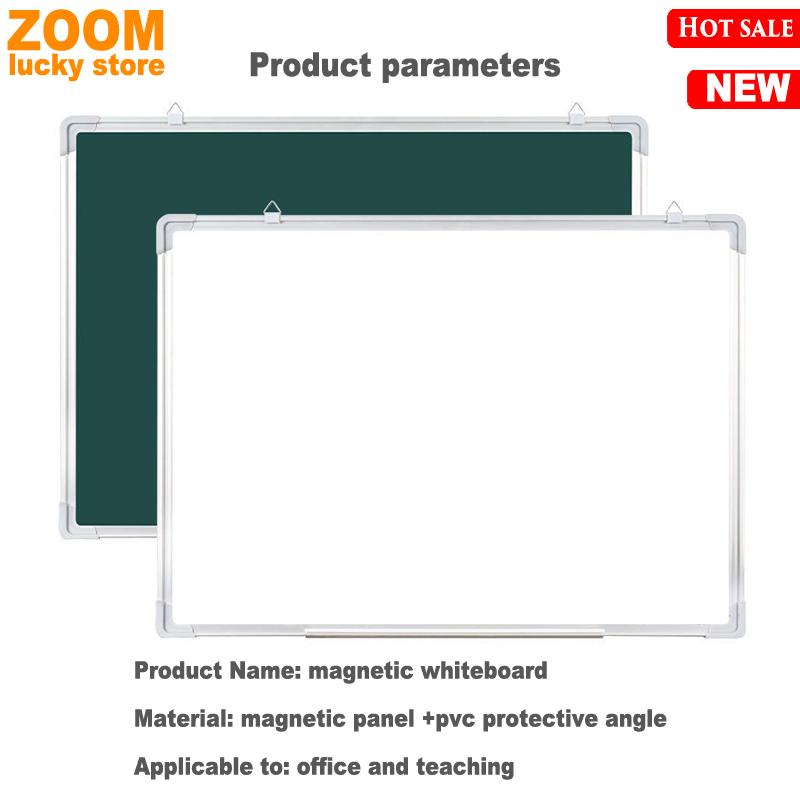 Magnetic whiteboard Office/home teaching White Board Double