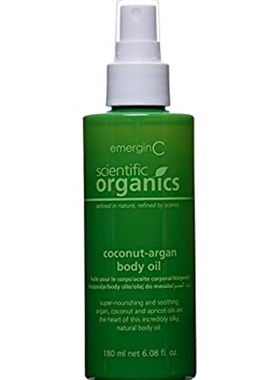 emerginC Scientific Organics Coconut-Argan Body Oil Spray -