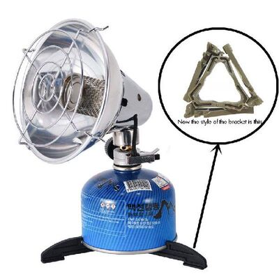 极速New Outdoor Heater Cooker Gas Heater Travelling Camping