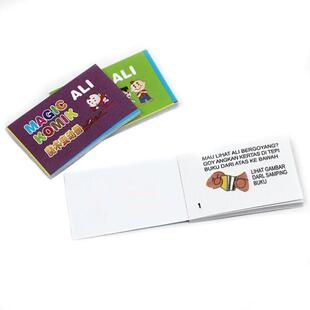 *手翻动动画儿童心书变动册魔术画电影开80後经典怀旧童年玩NWR具