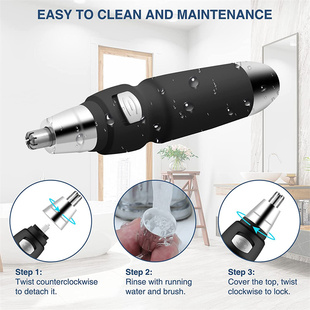 New Ear Nose Face Hair Trimmer Neck Hair Cutter for Women Me