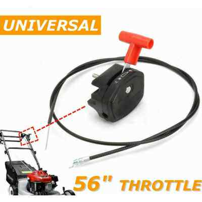 极速142cm Lawn Mower Throttle Cable Switch Control Garden Ma