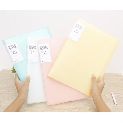 极速newPC A Display Book // Page Transparent Insert Folder D