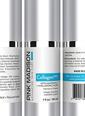COLLAGEN Serum for Face - Matrixyl and Hyaluronic Acid - Lux