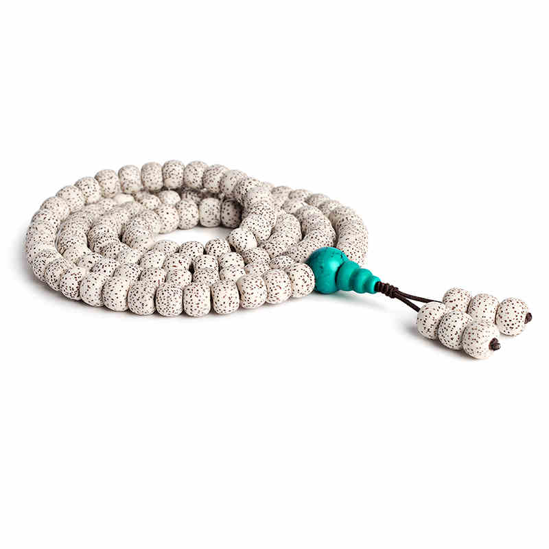 星月菩提子素珠108颗正月素珠古玩手串男女佛珠毛衣项链情侣手链