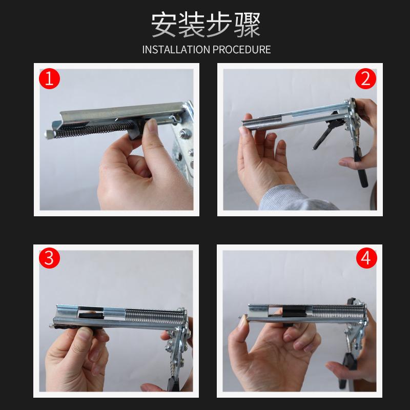 卡扣钳子绑笼钳扎笼钳组笼钳鸡笼子组装钳m钉半自动M型钉钳枪兔笼