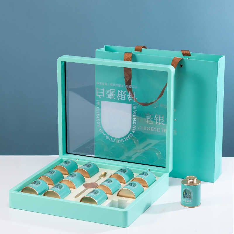 白毫银针小罐茶包装盒空礼盒散茶茶盒白茶茶叶礼盒装空盒新款盒子图片