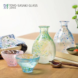 清新 四季 清酒壶清酒杯小清新一口杯酒盅 东洋佐佐木 日本进口