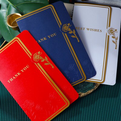 极速Rose Gold Thank You Cards For Your Order Card Praise Lab