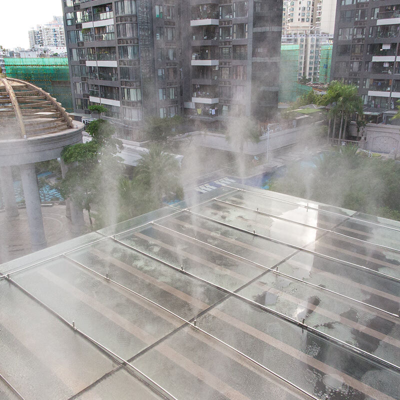 南水灌溉雾化喷头高压人造雾机造景降温除尘加湿水雾森喷嘴设备