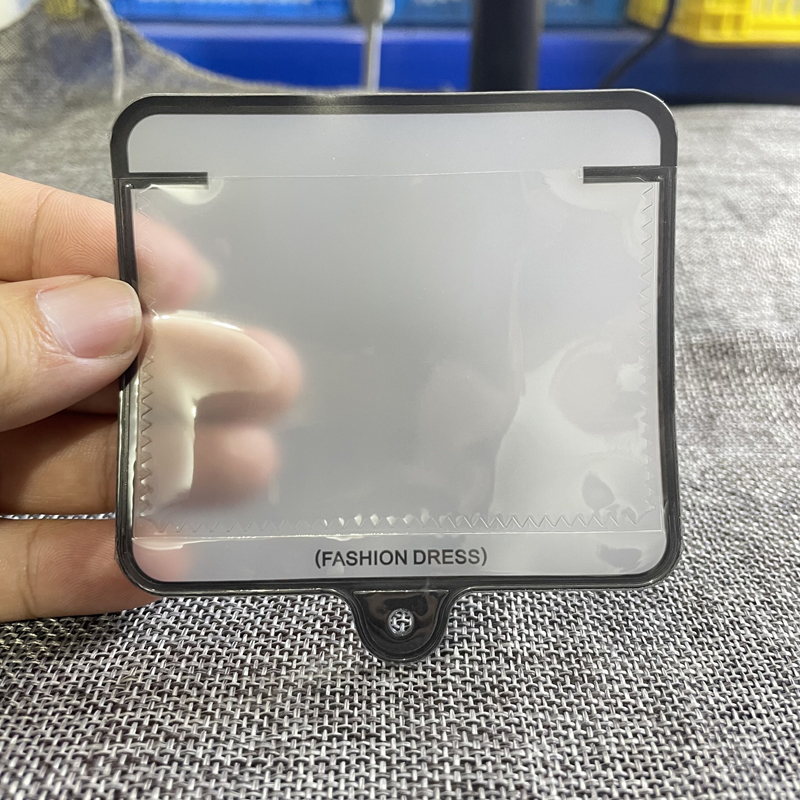 现货EVA PVC服装吊牌袋领标商标袋子TPU透明磨砂标签袋织唛定制