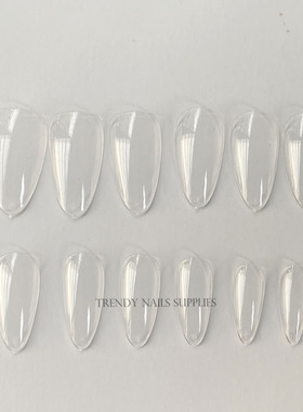 Gel Nail Extensions Soft Gel Press On Nail Tips Short Stilet