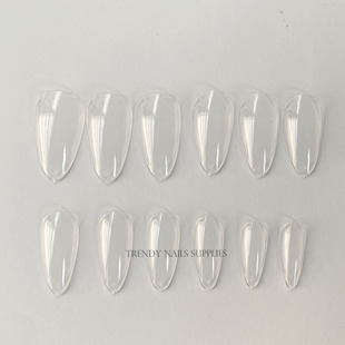 Gel Nail Extensions Soft Gel Press On Nail Tips Short Stilet