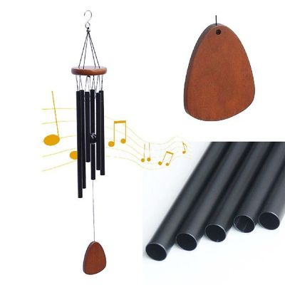 26 Inch Antique Windchime Wall Hanging 6 Tubes Balcony Wind