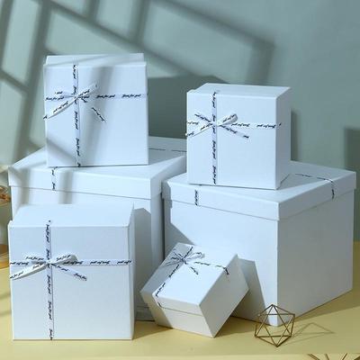 新款直销超大号礼物盒生日礼盒空盒子正方形礼品包装盒高级感伴手