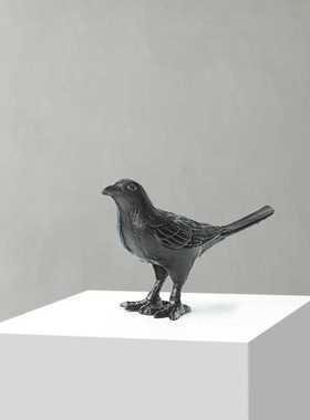 新款直销美式复古铸铁小鸟摆件家居简约大气电视柜装饰品客厅玄关