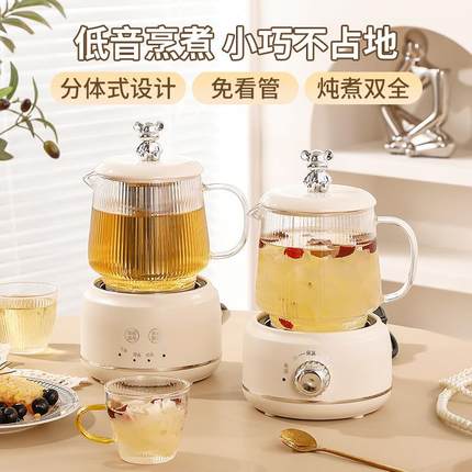 新款直销迷你养生壶小型办公室一人多功能烧水花茶壶养生杯电炖杯