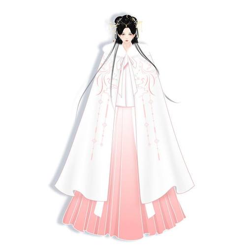 汉唐华韵原创【凛冬】传统汉服斗篷重工刺绣毛呢加绒加厚中长款冬