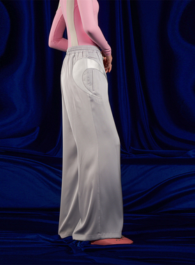 HUMANUNIFORM尤尼馥指定合作店铺  MACHETE睡衣式长裤